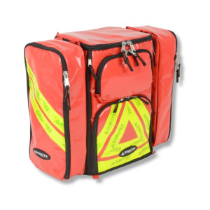 Botiquin Mochila SOS PVC Rojo